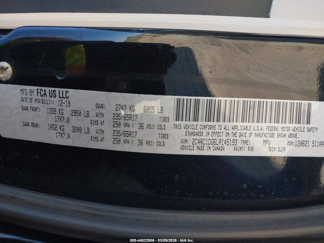 2020 CHRYSLER VOYAGER 2C4RC1DG6LR145193 Photo 8
