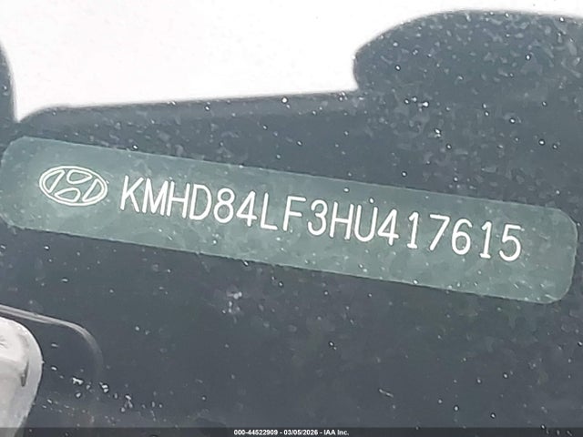 KMHD84LF3HU417615 Hyundai ELANTRA SE