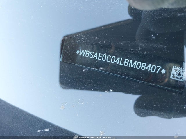 2020 Bmw M8 Competition მანქანა იყიდება აუქციონზე, vin: WBSAE0C04LBM08407, აუქციონის ნომერი: 44522929