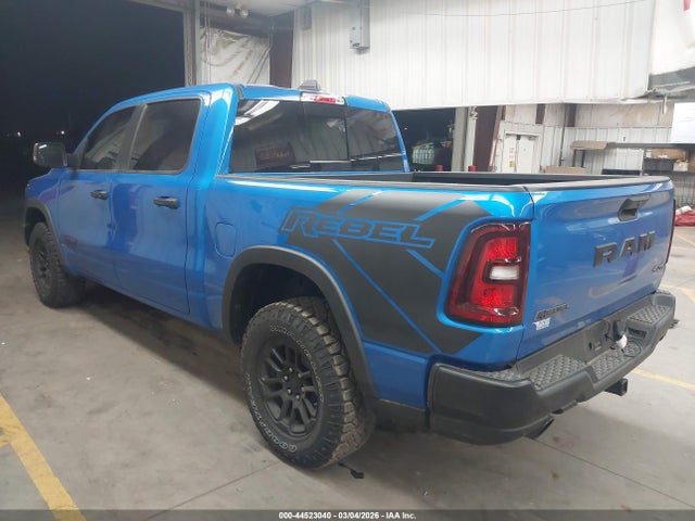 2025 Ram 1500 Rebel  4x4 5'7 Box მანქანა იყიდება აუქციონზე, vin: 1C6SRFLP3SN684582, აუქციონის ნომერი: 44523040