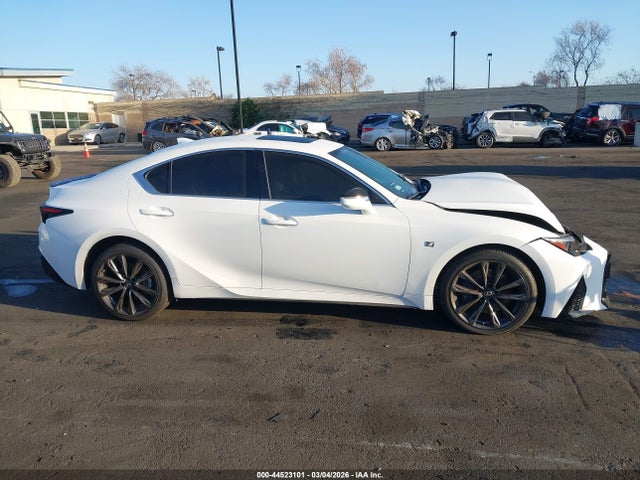 44523101 :رقم المزاد ، JTHGZ1B21M5047523 vin ، 2021 Lexus Is 350 F Sport مزاد بيع