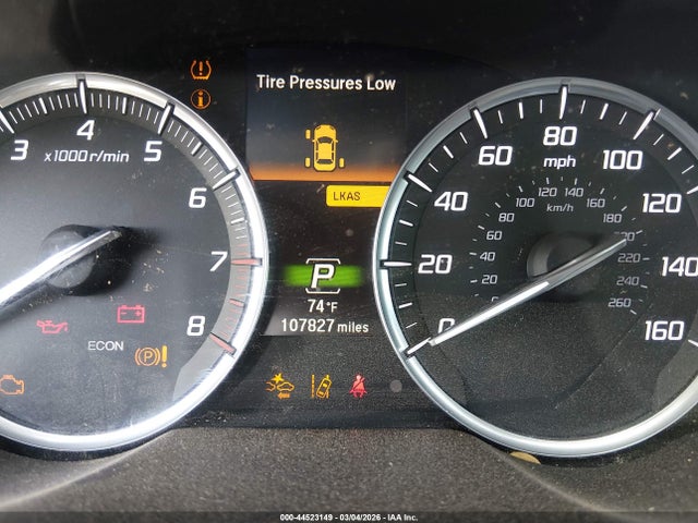 44523149 :رقم المزاد ، 19UUB3F53GA001990 vin ، 2016 Acura Tlx V6 Tech مزاد بيع