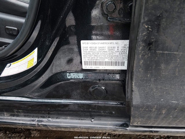 Aukcja sprzedaży 2019 Acura Ilx Standard, vin: 19UDE2F38KA010337, numer aukcji: 44523234