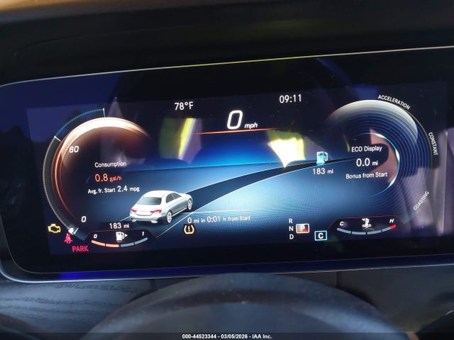 44523344 :رقم المزاد ، W1KZF8DB6NB038043 vin ، 2022 Mercedes-benz E 350 مزاد بيع