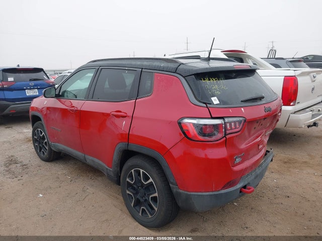 2019 Jeep Compass Trailhawk 4x4 მანქანა იყიდება აუქციონზე, vin: 3C4NJDDB7KT829076, აუქციონის ნომერი: 44523409