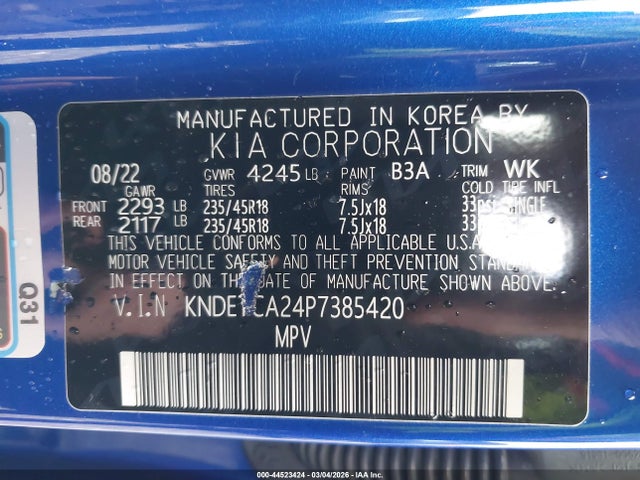 KIA Seltos Sx Turbo 2023 KNDETCA24P7385420 Image 20