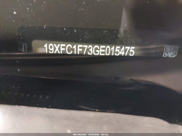Honda Civic Ex-l 2016 19XFC1F73GE015475 Image 9