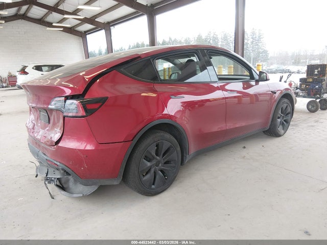 2025 Tesla Model Y Long Range Dual Motor All-wheel Drive მანქანა იყიდება აუქციონზე, vin: 7SAYGDEE3SA340743, აუქციონის ნომერი: 44523442