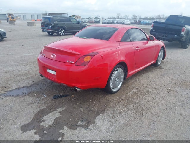 Продажа на аукционе авто 2004 Lexus Sc 430, vin: JTHFN48Y740051349, номер лота: 44523542