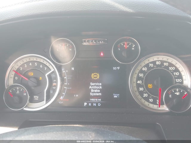44523545 :رقم المزاد ، 1C6RR6MT9GS164583 vin ، 2016 Ram 1500 Sport مزاد بيع