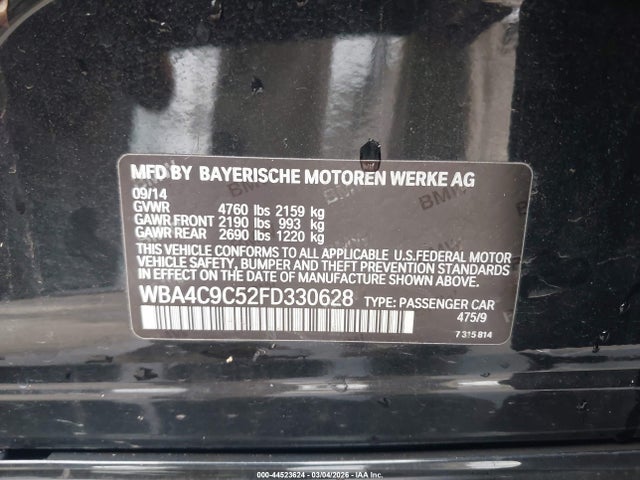 2015 BMW 428 GRAN COUPE WBA4C9C52FD330628 Photo 8