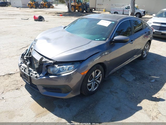 Honda Civic Lx 2017 2HGFC2F54HH552707 Image 2