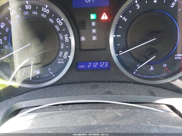 44524073 :رقم المزاد ، JTHBF5C27C5165504 vin ، 2012 Lexus Is 250 مزاد بيع