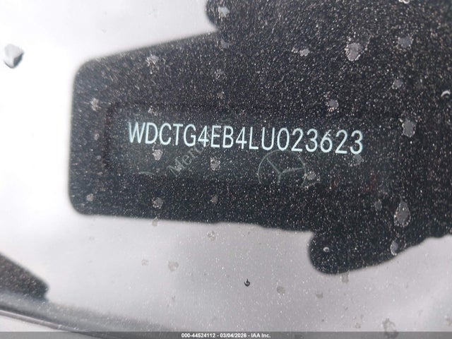 Продаж на аукціоні авто 2020 Mercedes-benz Gla 250, vin: WDCTG4EB4LU023623, номер лоту: 44524112