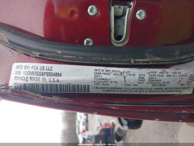 2023 RAM 1500 CLASSIC 1C6RR7GG6PS554884 Photo 8