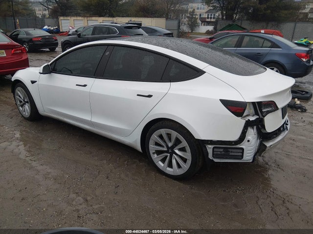 Aukcja sprzedaży 2021 Tesla Model 3 Standard Range Plus Rear-wheel Drive, vin: 5YJ3E1EA9MF856717, numer aukcji: 44524467