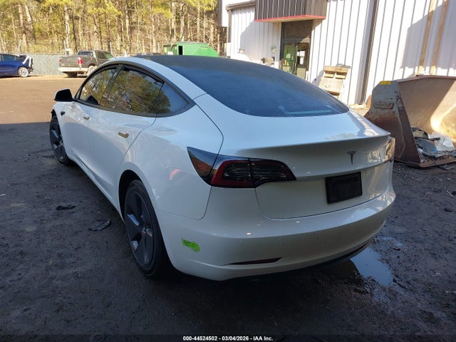 44524502 :رقم المزاد ، 5YJ3E1EA4NF376604 vin ، 2022 Tesla Model 3 Rear-wheel Drive مزاد بيع