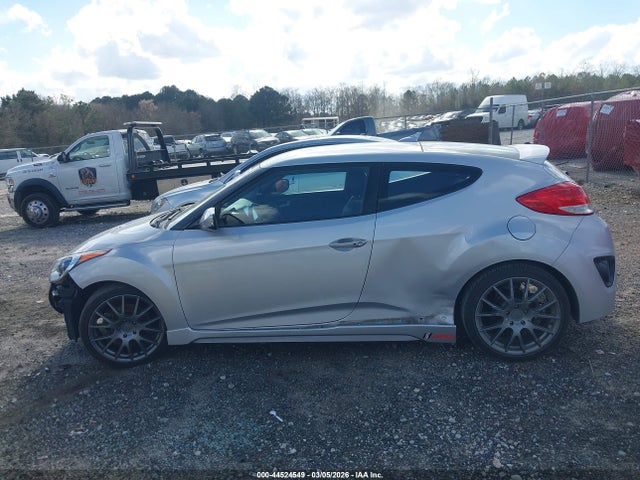 Hyundai Veloster Turbo W/blue 2014 KMHTC6AE5EU210543 Image 14