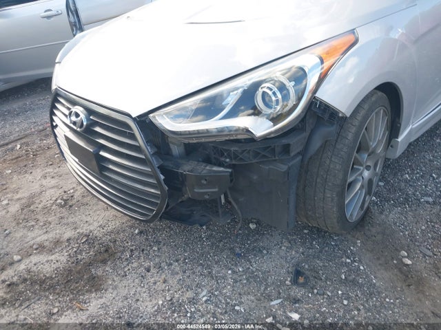 Hyundai Veloster Turbo W/blue 2014 KMHTC6AE5EU210543 Image 6