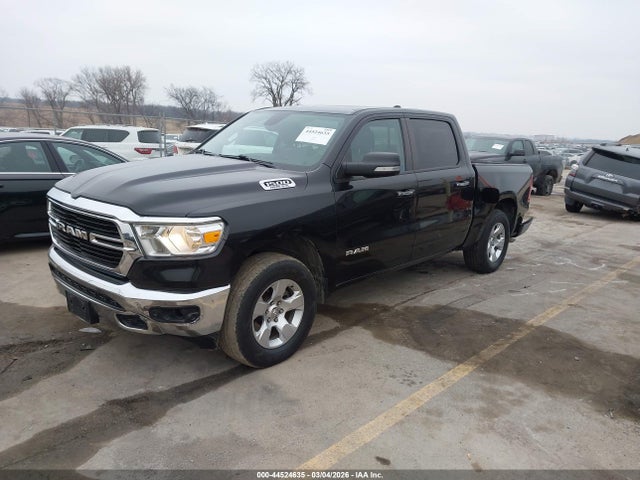 44524635 :رقم المزاد ، 1C6SRFFT7LN177744 vin ، 2020 Ram 1500 Big Horn  4x4 5'7 Box مزاد بيع