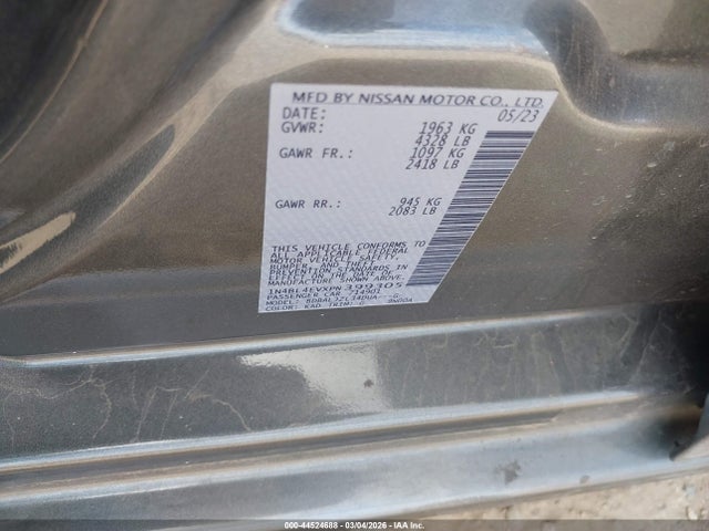 1N4BL4EVXPN399305 Nissan Altima Sl Fwd