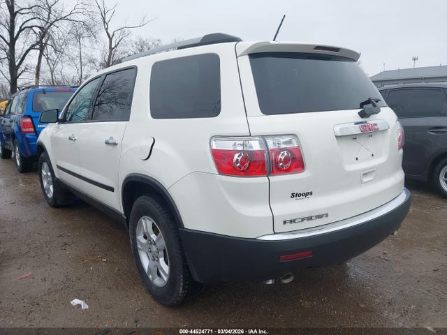 44524771 :رقم المزاد ، 1GKLRKED3AJ148797 vin ، 2010 Gmc Acadia Sl مزاد بيع