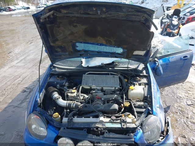 Продажа на аукционе авто 2002 Subaru Impreza Wrx, vin: JF1GG296X2G819322, номер лота: 44524775