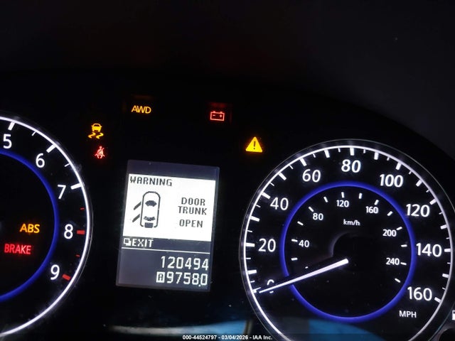 Продаж на аукціоні авто 2011 Infiniti G37x, vin: JN1CV6AR5BM353220, номер лоту: 44524797