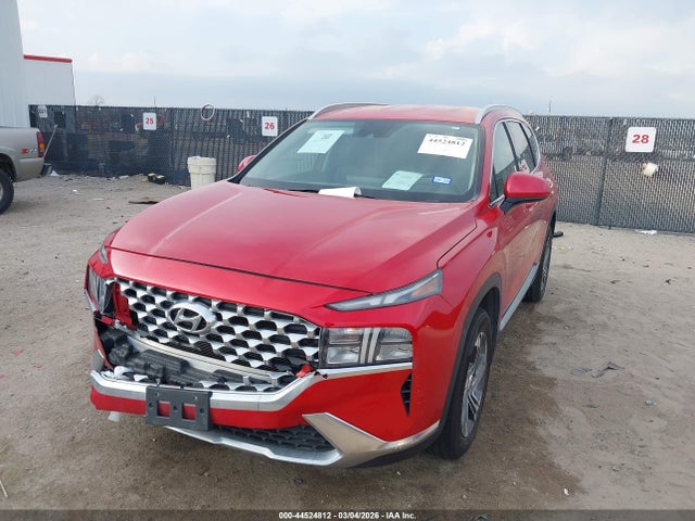 44524812 :رقم المزاد ، 5NMS24AJ6NH460871 vin ، 2022 Hyundai Santa Fe Sel مزاد بيع