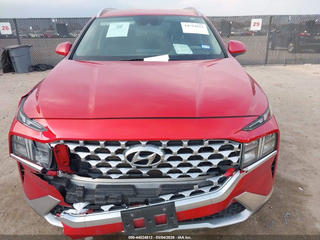 44524812 :رقم المزاد ، 5NMS24AJ6NH460871 vin ، 2022 Hyundai Santa Fe Sel مزاد بيع