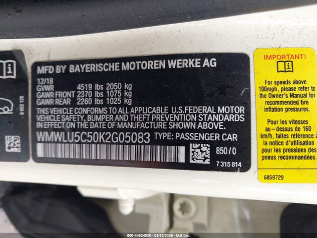 Mini Clubman Cooper S 2019 WMWLU5C50K2G05083 Image 9