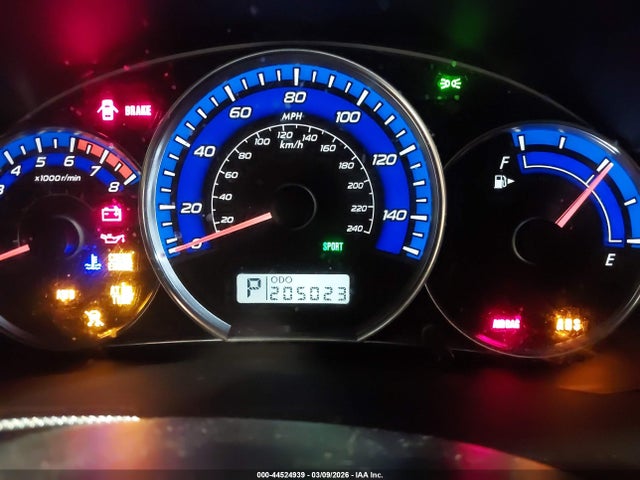 Продажа на аукционе авто 2009 Subaru Forester 2.5x, vin: JF2SH61619H786138, номер лота: 44524939