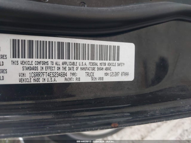 Продаж на аукціоні авто 2014 Ram 1500 Express, vin: 1C6RR7FT4ES234684, номер лоту: 44525012