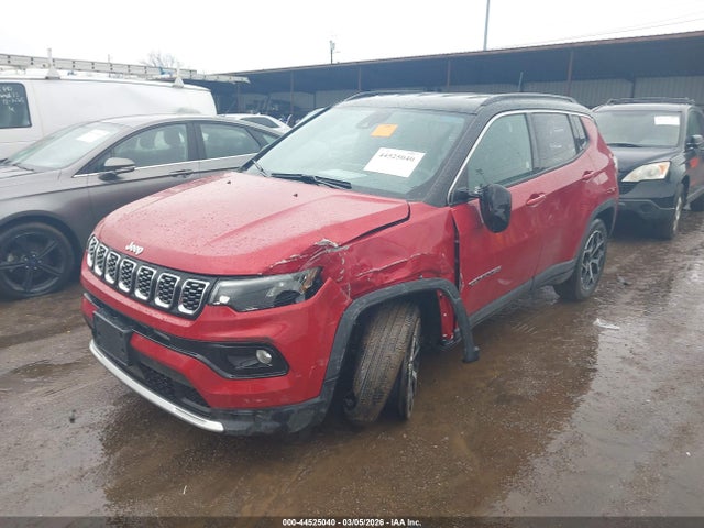 Aukcja sprzedaży 2025 Jeep Compass Limited 4x4, vin: 3C4NJDCN9ST622376, numer aukcji: 44525040