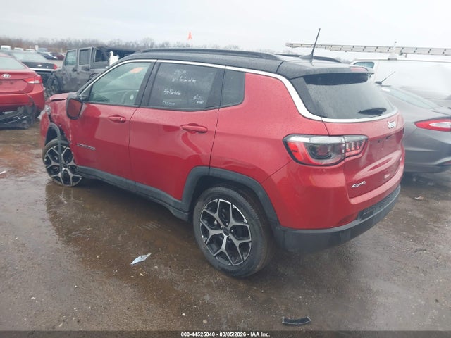 Aukcja sprzedaży 2025 Jeep Compass Limited 4x4, vin: 3C4NJDCN9ST622376, numer aukcji: 44525040