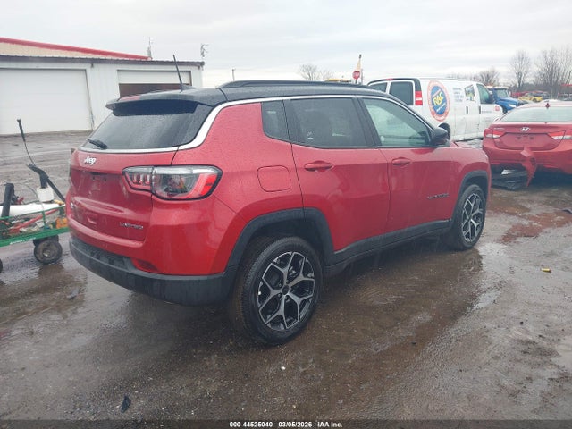 Aukcja sprzedaży 2025 Jeep Compass Limited 4x4, vin: 3C4NJDCN9ST622376, numer aukcji: 44525040