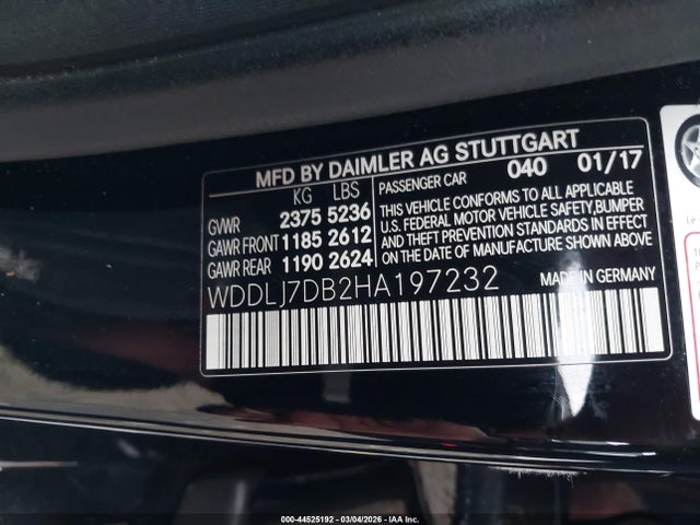 2017 MERCEDES-BENZ CLS 550 WDDLJ7DB2HA197232 Photo 8