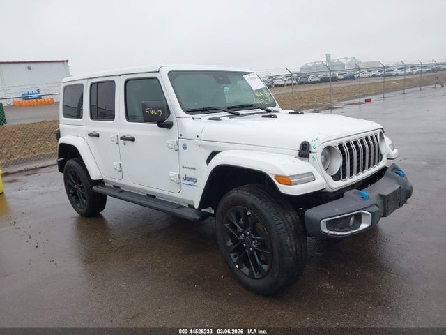 44525233 :رقم المزاد ، 1C4RJXP62RW203697 vin ، 2024 Jeep Wrangler 4xe Sahara 4xe مزاد بيع