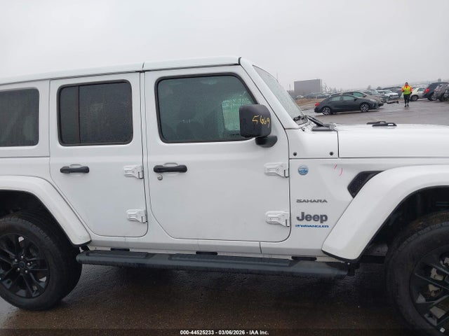 2024 Jeep Wrangler 4xe Sahara 4xe მანქანა იყიდება აუქციონზე, vin: 1C4RJXP62RW203697, აუქციონის ნომერი: 44525233