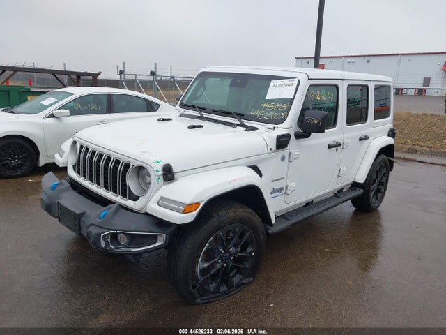 2024 Jeep Wrangler 4xe Sahara 4xe მანქანა იყიდება აუქციონზე, vin: 1C4RJXP62RW203697, აუქციონის ნომერი: 44525233