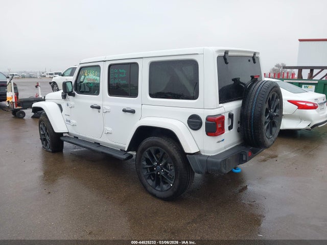 2024 Jeep Wrangler 4xe Sahara 4xe მანქანა იყიდება აუქციონზე, vin: 1C4RJXP62RW203697, აუქციონის ნომერი: 44525233