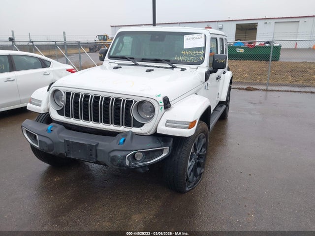 2024 Jeep Wrangler 4xe Sahara 4xe მანქანა იყიდება აუქციონზე, vin: 1C4RJXP62RW203697, აუქციონის ნომერი: 44525233
