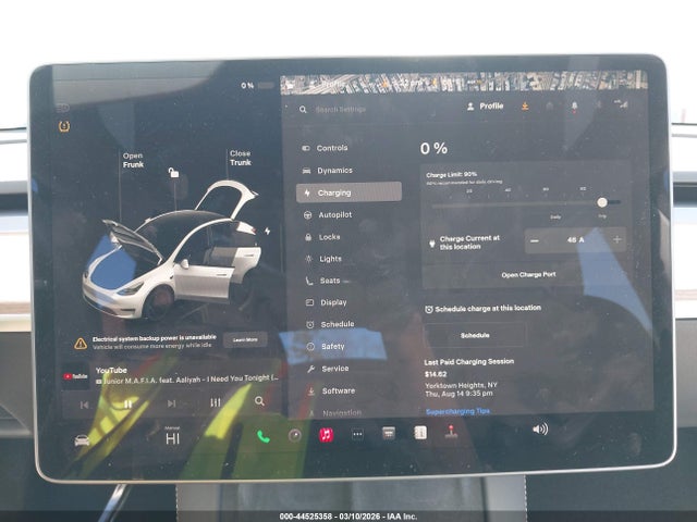 44525358 :رقم المزاد ، 7SAYGDEF2PF777118 vin ، 2023 Tesla Model Y Performance Dual Motor All-wheel Drive مزاد بيع