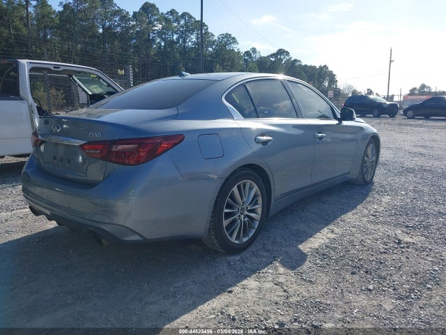 Aukcja sprzedaży 2018 Infiniti Q50 3.0t Luxe, vin: JN1EV7AP0JM590645, numer aukcji: 44525456