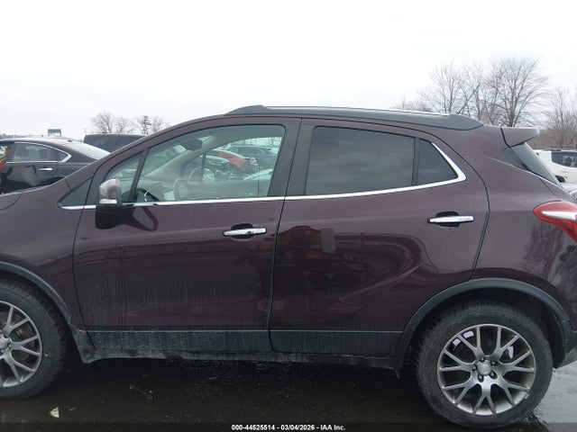 44525514 :رقم المزاد ، KL4CJ1SB2HB167680 vin ، 2017 Buick Encore Sport Touring مزاد بيع