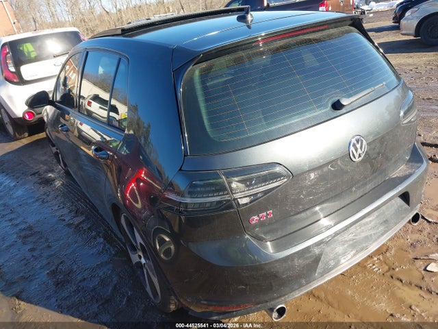 44525541 :رقم المزاد ، 3VW447AU5GM033791 vin ، 2016 Volkswagen Golf Gti Autobahn W/performance Package 4-door مزاد بيع
