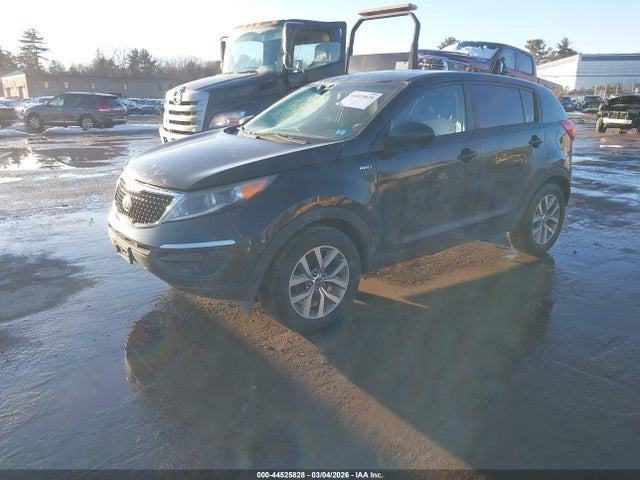 2015 Kia Sportage Lx მანქანა იყიდება აუქციონზე, vin: KNDPBCAC5F7701636, აუქციონის ნომერი: 44525828