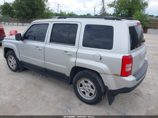 2014 Jeep Patriot Sport მანქანა იყიდება აუქციონზე, vin: 1C4NJPBA7ED555822, აუქციონის ნომერი: 44525842