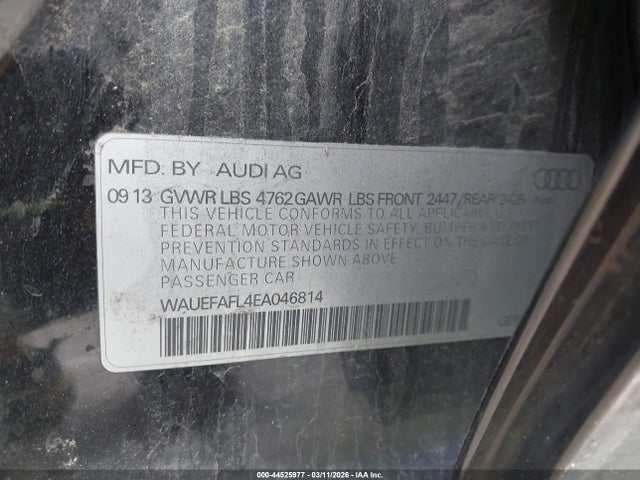 2014 AUDI A4 WAUEFAFL4EA046814 Photo 8