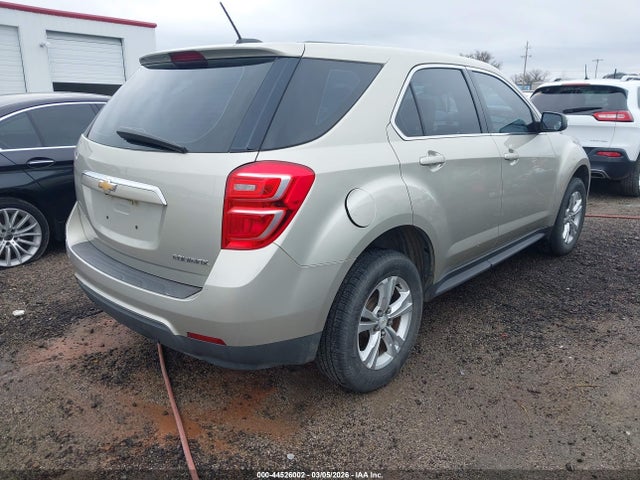 Aukcja sprzedaży 2016 Chevrolet Equinox Ls, vin: 2GNALBEK3G1121659, numer aukcji: 44526002